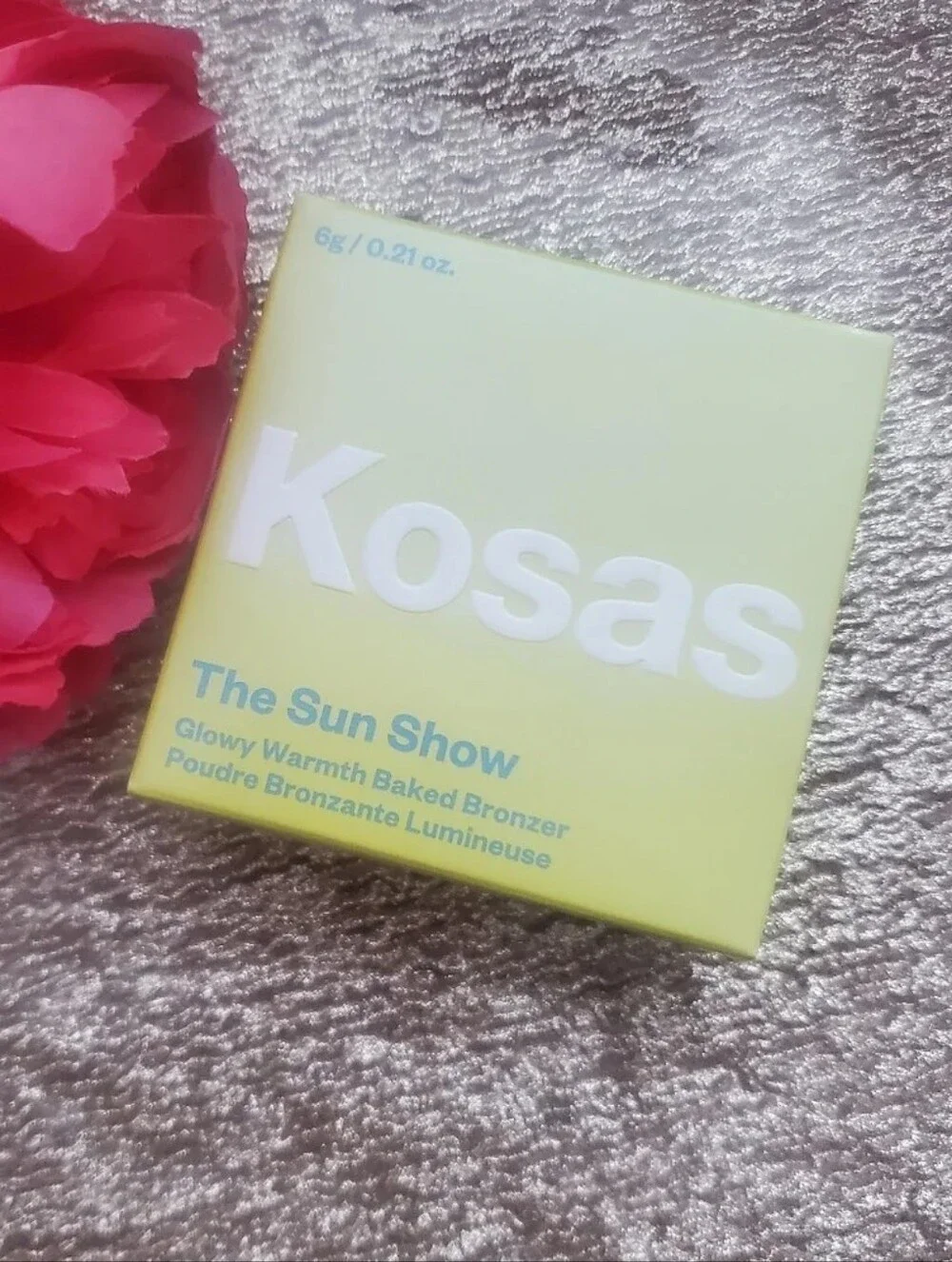 Kosas Sun Show Baked Bronzer In Waves - Light Bronze - NEW